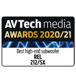 212/SX Wins AVTech Media High End Subwoofer of the Year
