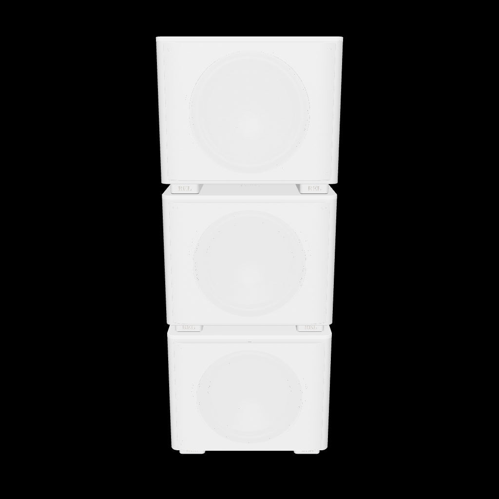 REL HT1510 Line Array White Cloth Grill