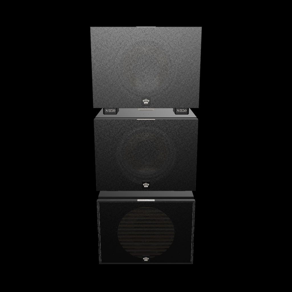 REL Series S 850 Line Array Black Cloth